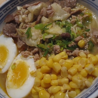 スープも手作り♪簡単ピリ辛味噌ラーメン